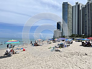 Sunny Isles beach in Miami Florida.