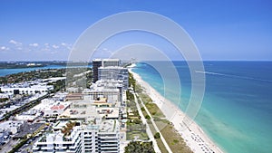 Sunny Isles Beach Miami. Ocean front residences.