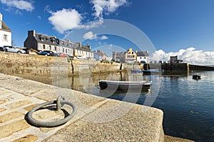 Sunny litlle harbour Le Fret photo