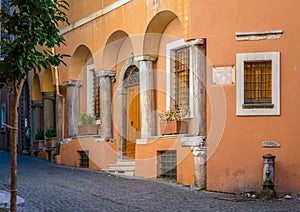 Sunny morning in the Roman Ghetto.