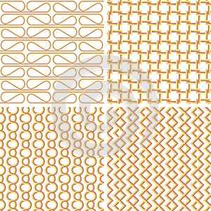 Sunny retro pattern