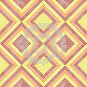 Sunny Retro Pattern (square)