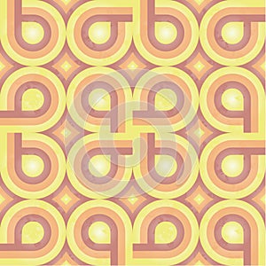 Sunny Retro Pattern (weave)