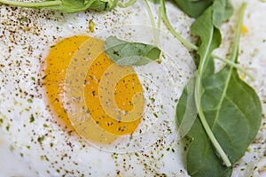 Sunny side up egg