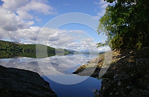 Sunny skys reflection