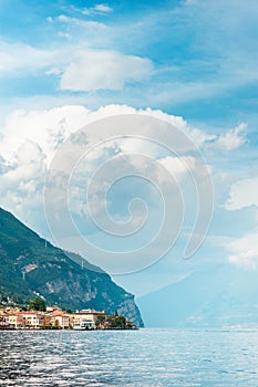 Sunny Spring Day in Gargnano, Italy