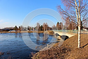 A sunny spring day in RÃ¥neÃ¥