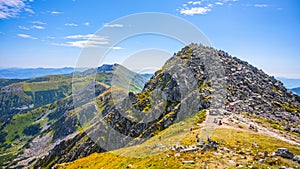 Sunny summer day in Low Tatras