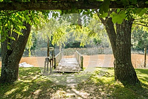 A sunny summer day in Tigre, just north of Buenos Aires, Argentina.