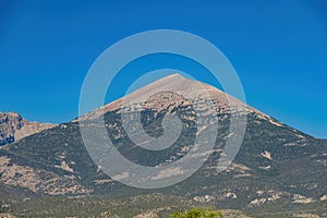 Sunny view of the beautiful Jeff Davis Peak photo