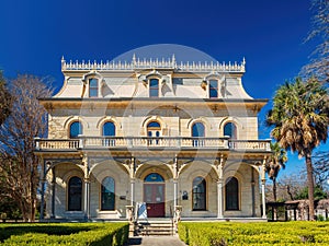 Sunny view of a builiding in the King William Historic District