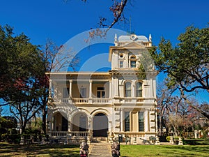 Sunny view of a builiding in the King William Historic District