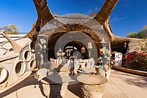 Sunny view of a the Cosanti Originals