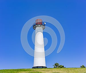 Sunny view of the Lions Lighthouse in Long Beach