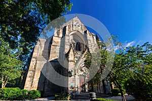 Sunny view of the Synod House