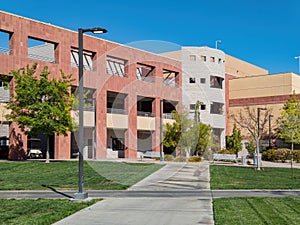 Sunny view of the UNLV Campus