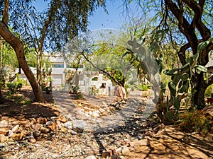 Sunny view of the UNLV campus