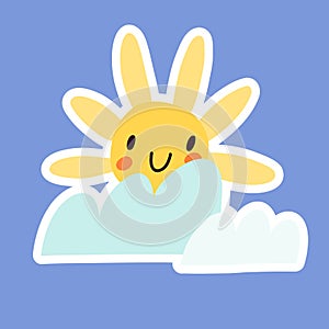 Sunny Weather Sticker