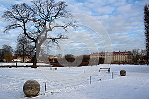 Sunny winter day in Copenhagen.