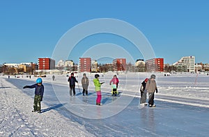 A sunny winter day in LuleÃÂ¥