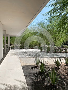 Sunnylands center and garden in Rancho Mirage.