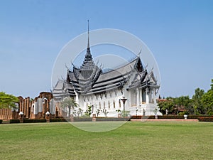 Sunpetch royal palace in the Ancient City (Mueang Boran), Samut