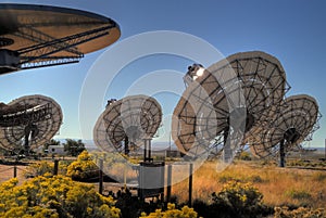 Sunray deflector dish in new mexico