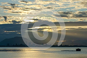 Sunray over Cherok Tokkun hill