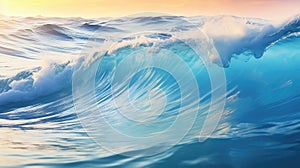 sunreflection blue wave texture