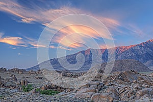 Sunrise Alabama Hills