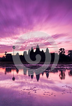 Sunrise in Angkor wat