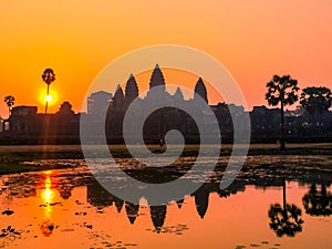 Sunrise in Angkor Wat, Cambodia