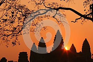 Sunrise of Ankor Wat