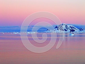 Sunrise, Antarctica