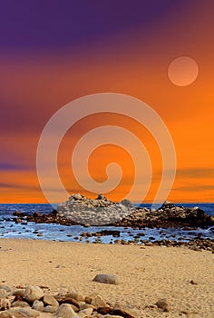 Sunrise Asilomar State Marine Reserve California