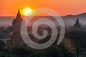 Sunrise in Bagan