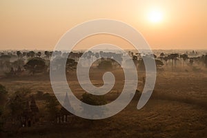 Sunrise in Bagan