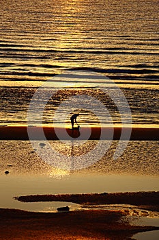 Sunrise on the beach