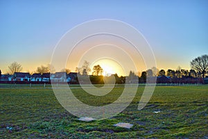 Sunrise in Beek en Donk, the Netherlands