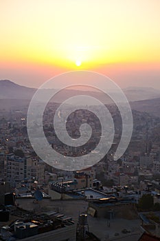 Sunrise in Bethlehem, Palestine, Israel
