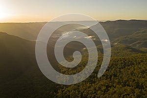 Sunrise at the Blue Mountains, Australia