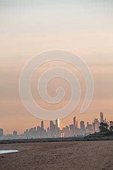 Sunrise at Brighton Beach and View