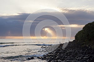 Sunrise at Burleigh Heads, Gold Coast, Australia