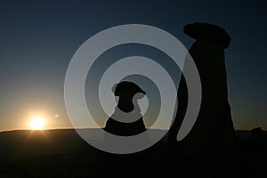 Sunrise cappadoccia photo