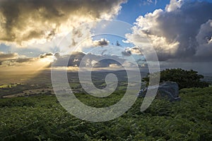 Sunrise at Caradon Hill , Cornwall, UK