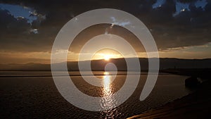 sunrise caught by the camera