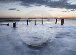 Sunrise, Chemical Beach, Seaham, Sunderland Coast