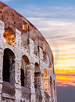 Sunrise at Colloseum