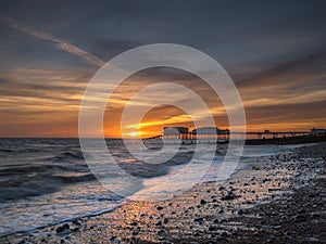 Sunrise at Cromer Beach