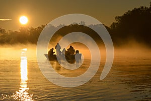 Sunrise on the Danube